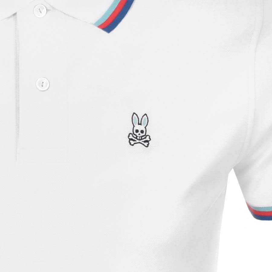 Alternative Image for ProductPsycho Bunny Bower Polo T Shirt White3